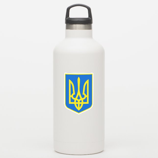 Ukrainian coat of arms (Waterbottle)