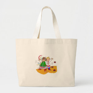 Ukrainian Dance Large Tote Bag