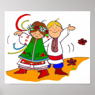 Ukrainian Dance Poster