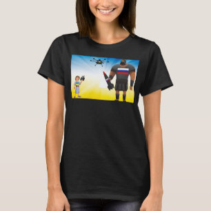 Ukrainian Drone Black T-Shirt