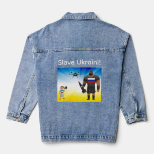 Ukrainian Drone Dominance Denim Jacket