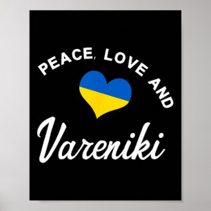 Ukrainian Dumpling Ukraine Vareniki Poster