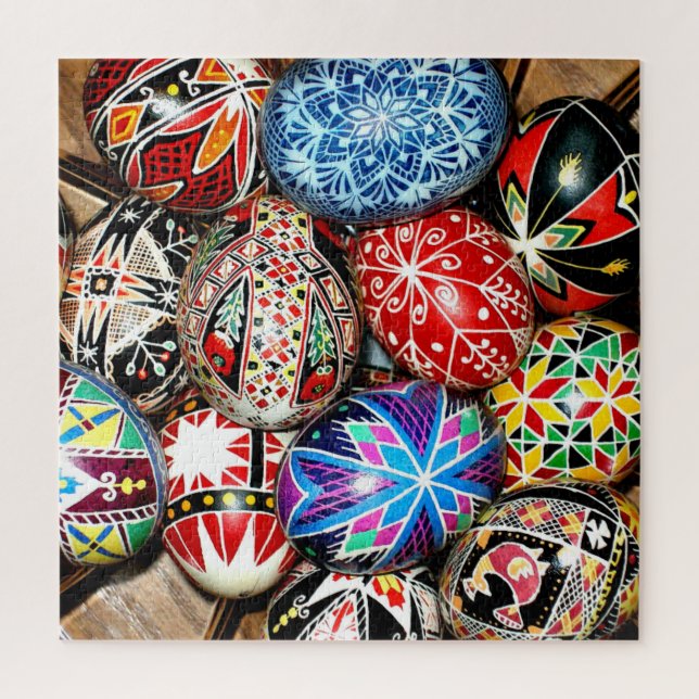 Ukrainian Easter Eggs Jigsaw Puzzle (Vertical)