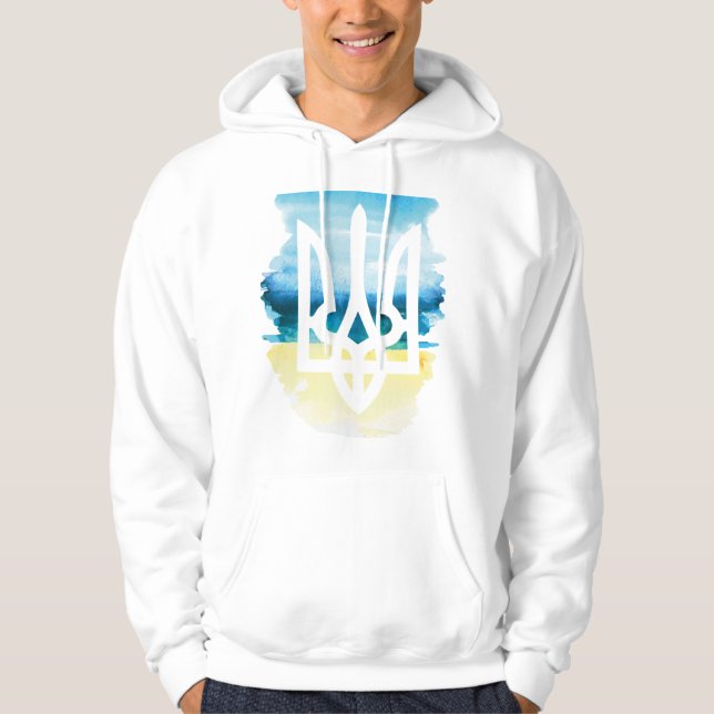 Ukrainian Emblem Hoodie (Front)