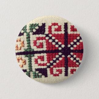 Ukrainian Embroidery 6 Cm Round Badge