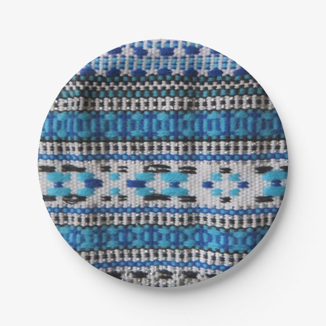 Ukrainian Embroidery Paper Plate (Front)