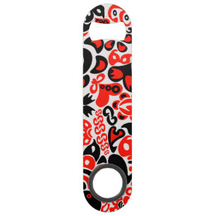 Ukrainian ethnic folk art floral pattern absrtact