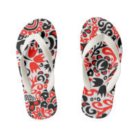 Ukrainian ethnic folk art floral pattern absrtact