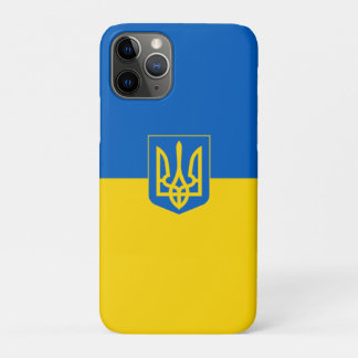 Ukrainian flag-Coat of arms iPhone 11 Pro Case