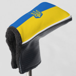 Ukrainian flag-Coat of arms Golf Head Cover
