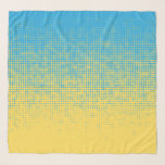 Ukrainian flag colours chiffon scarf<br><div class="desc">Ukrainian flag colours chiffon scarf</div>