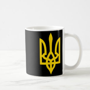 Ukrainian Flag Crest Symbol Logo Ukraine  Coffee Mug