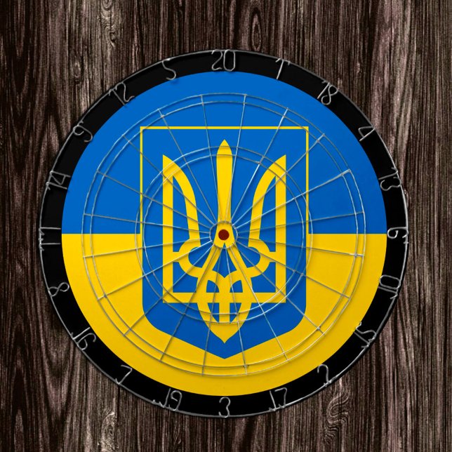 Ukrainian Flag Dartboard & Ukraine / game board (Creator Uploaded)