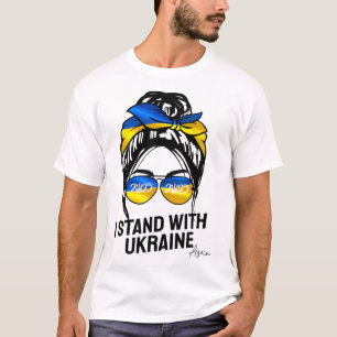Ukrainian Flag I Stand With Ukraine 2025 Shirts Fr