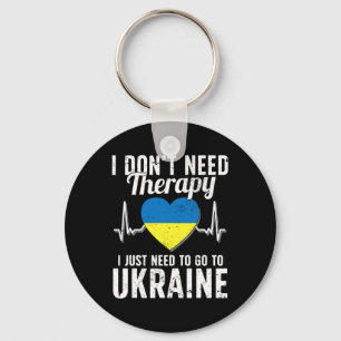 Ukrainian Flag I Ukraine Flag I Vacation Ukraine Key Ring