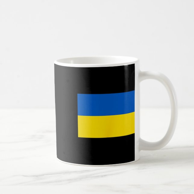 Ukrainian Flag Of Ukraine 1  Coffee Mug (Right)