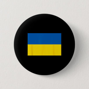 Ukrainian Flag Of Ukraine 2 6 Cm Round Badge