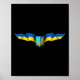 Ukrainian Flag Pride Ukraine Poster