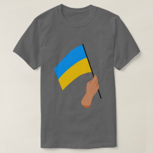 Ukrainian Flag Solidarity T-Shirt