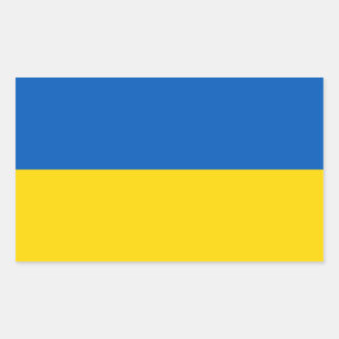 Ukrainian flag Sticker