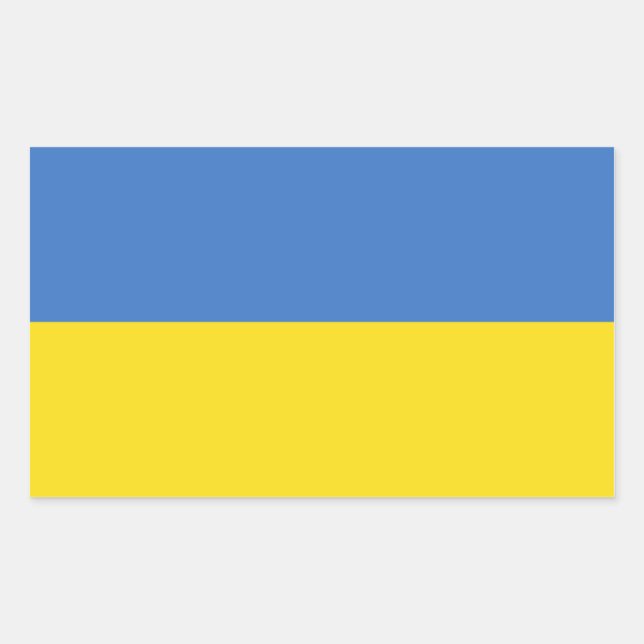 Ukrainian Flag Stickers (Front)