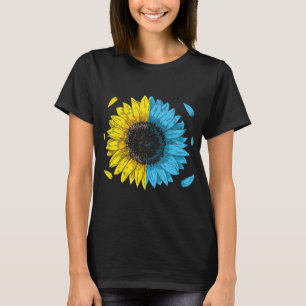 Ukrainian Flag Symbol Tryzub Love Support Ukraine T-Shirt