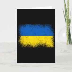 Ukrainian Flag Ukraine 1 Card