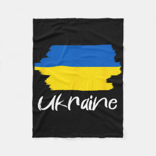 Ukrainian Flag Ukraine 2 Fleece Blanket