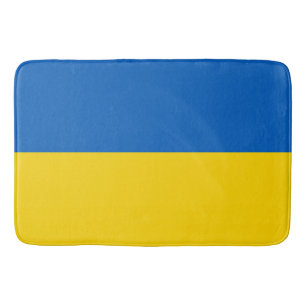 Ukrainian Flag (Ukraine) Bath Mat