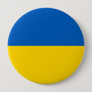 Ukrainian Flag (Ukraine) Button