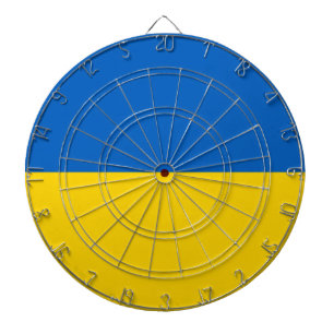 Ukrainian Flag (Ukraine) Dartboard