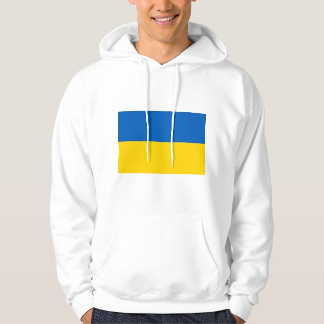 Ukrainian Flag (Ukraine)  Hoodie (Front)