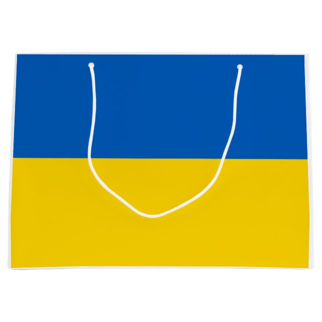 Ukrainian Flag (Ukraine) Medium Gift Bag (Front)