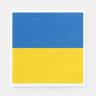 Ukrainian Flag (Ukraine) Napkin