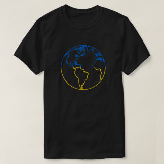 Ukrainian Flag World Solidarity T-Shirt