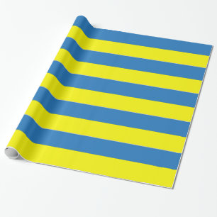 Ukrainian Flag Wrapping Paper