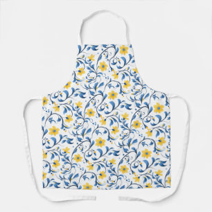 Ukrainian floral folk art motifs.  apron