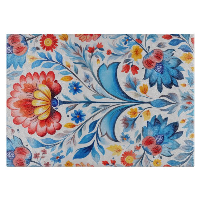 Ukrainian folk art.  cutting board (Front)