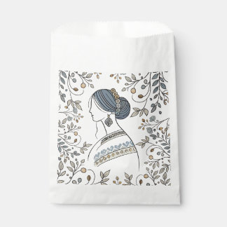 Ukrainian Folk Art Favor Bags