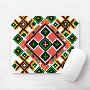 Ukrainian Folk Art Inspired Mouse Mat