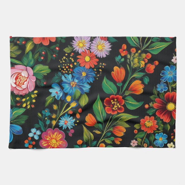 Ukrainian folk art. Kitchen Towels (Horizontal)