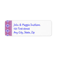 Ukrainian Folk Ethnic Embroidery Border Tradition