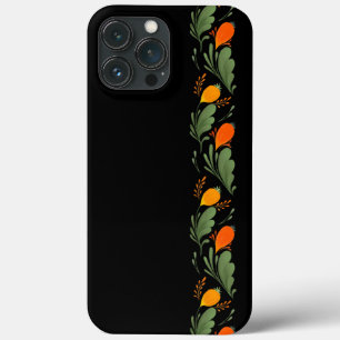 Ukrainian folk floral pattern. Ukrainian style iPhone 13 Pro Max Case