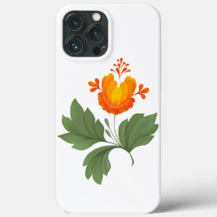 Ukrainian folk floral pattern. Ukrainian style iPhone 13 Pro Max Case