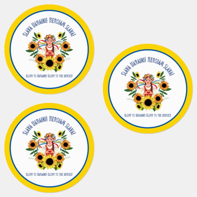 Ukrainian Girl Glory to Ukraine Waterproof (Group)