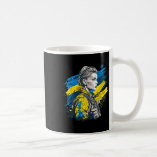 Ukrainian Girl - Strength In The Face Of Oppositio Coffee Mug