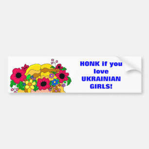 Ukrainian Girls Bumper Sticker