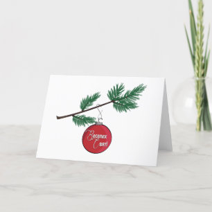 Ukrainian Greeting Card - Christmas Holiday