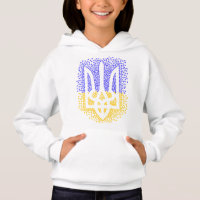 Ukrainian heraldry trident tryzub scattering stars
