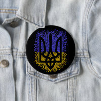 Ukrainian heraldry trident tryzub scattering stars